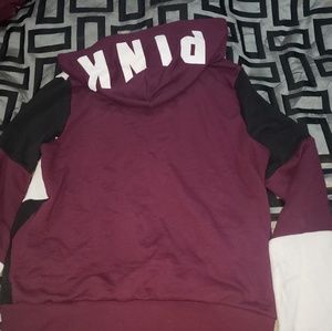 Maroon PINK zip up